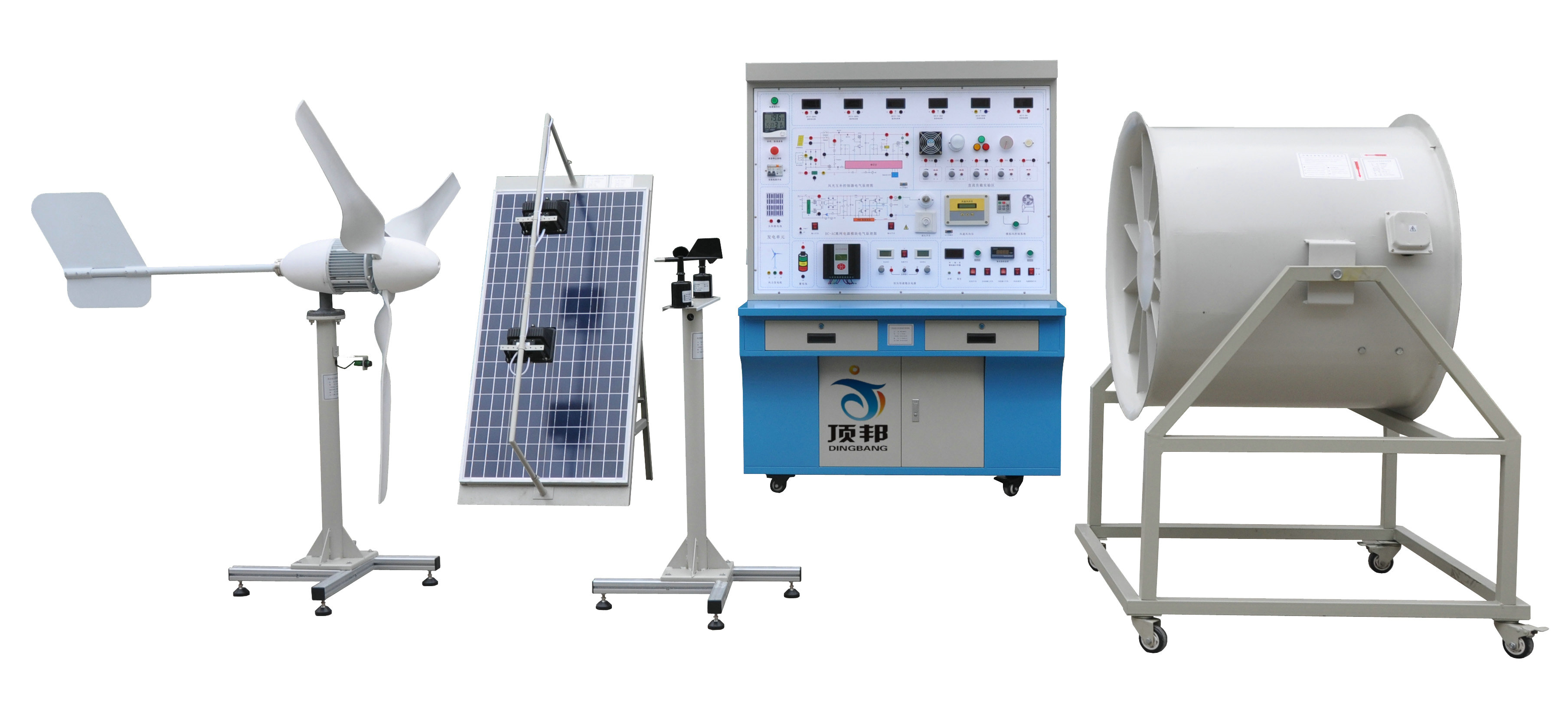 500W風(fēng)光互補并網(wǎng)發(fā)電系統(tǒng)教學(xué)實訓(xùn)臺