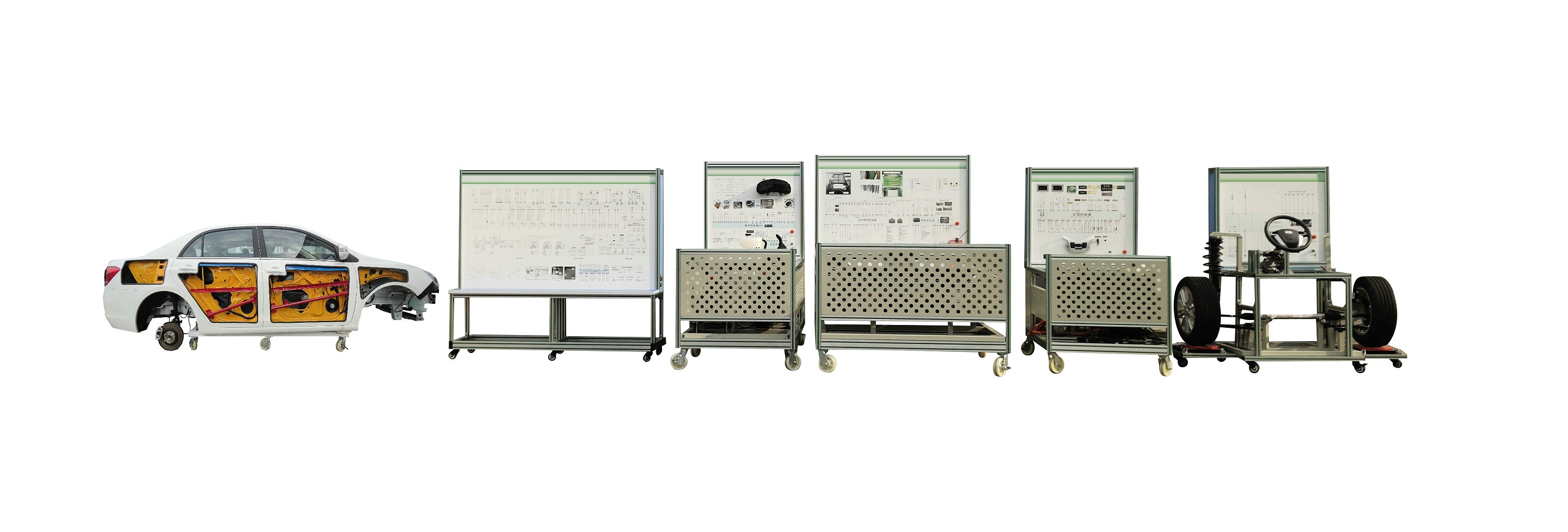 純電動汽車一站式實訓(xùn)系統(tǒng)(比亞迪E5)