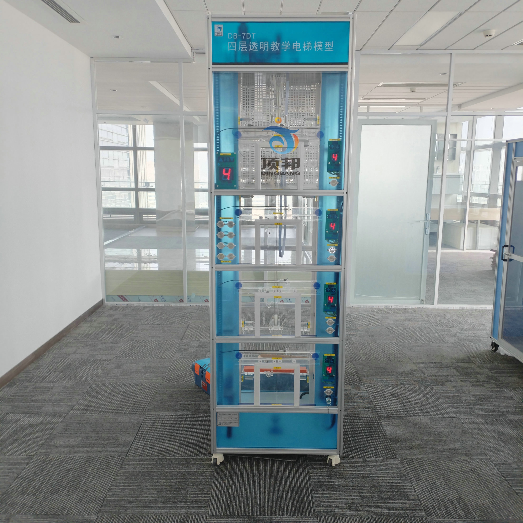 透明仿真電梯教學模型