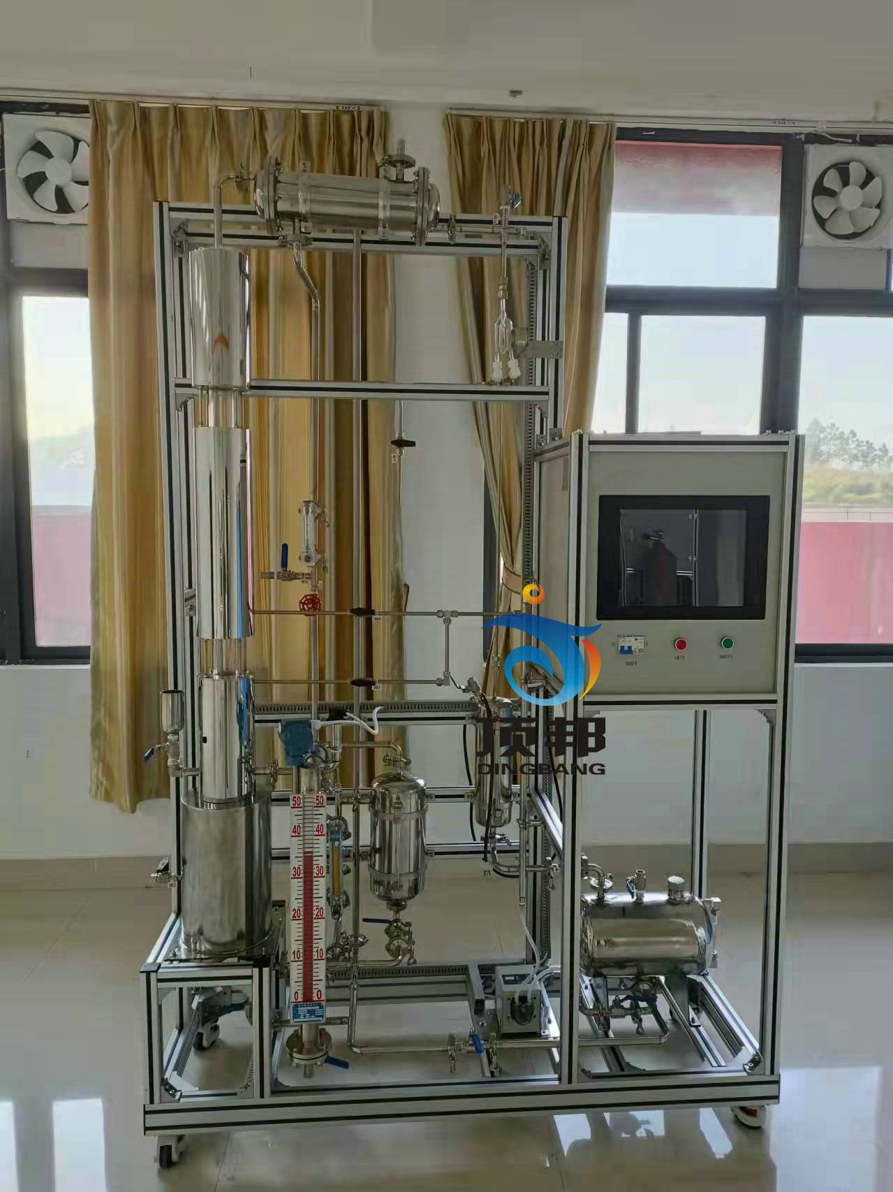 填料精餾實驗裝置