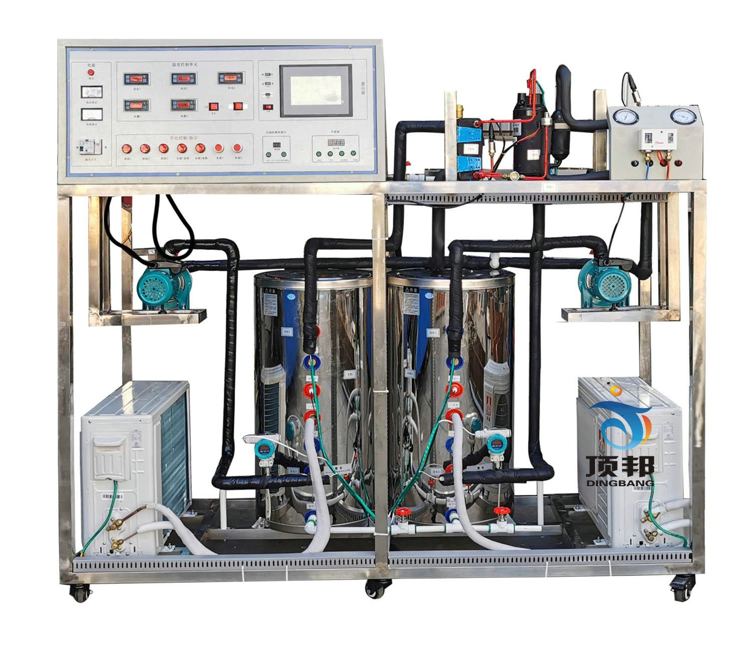 熱泵-壓縮機(jī)性能實驗系統(tǒng)